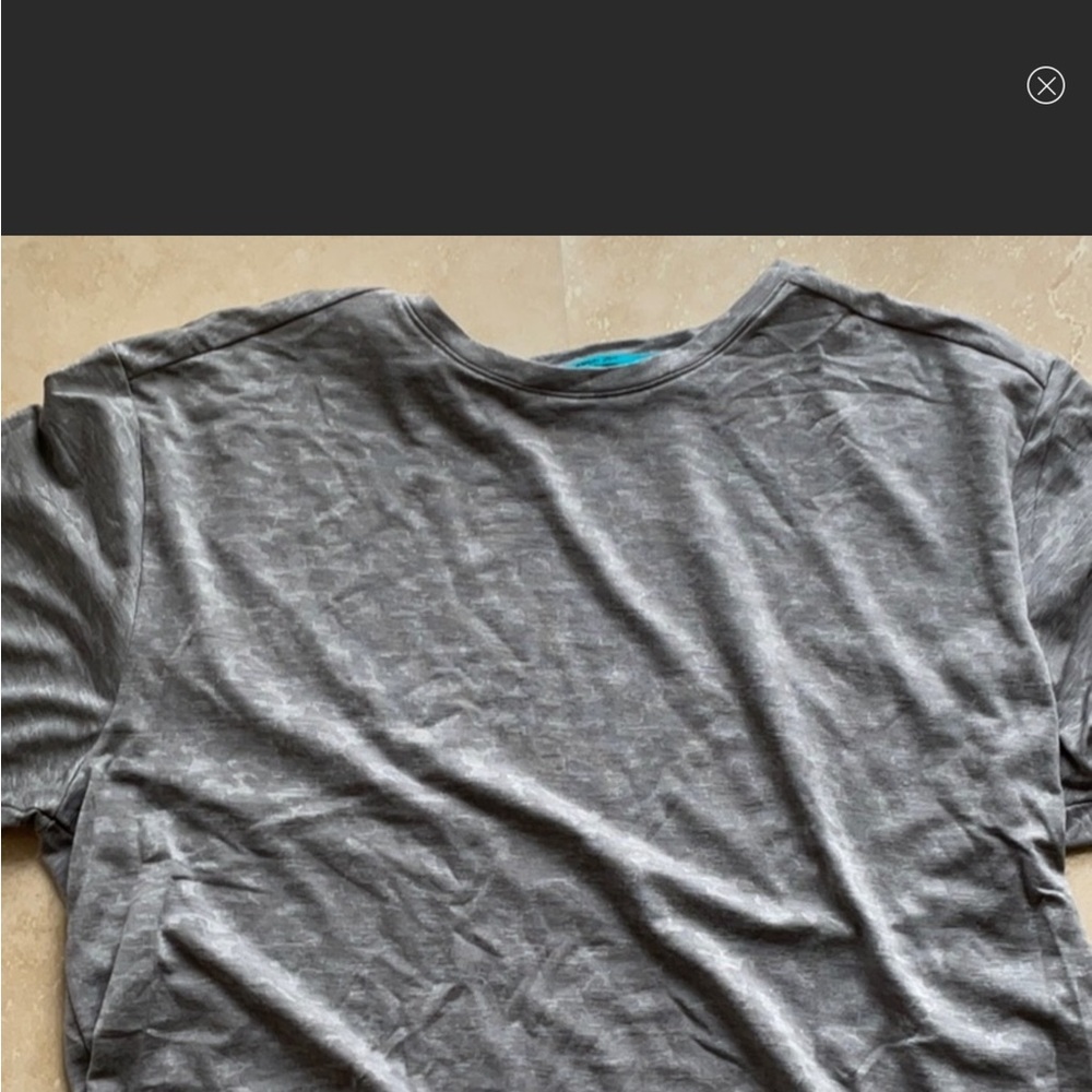 Reebok Grey Athletic T-shirt short sleeves